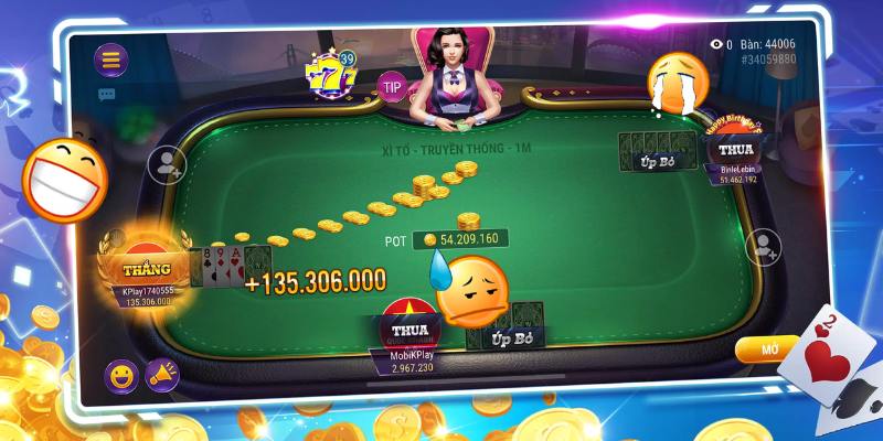 game xì tố trực tuyến